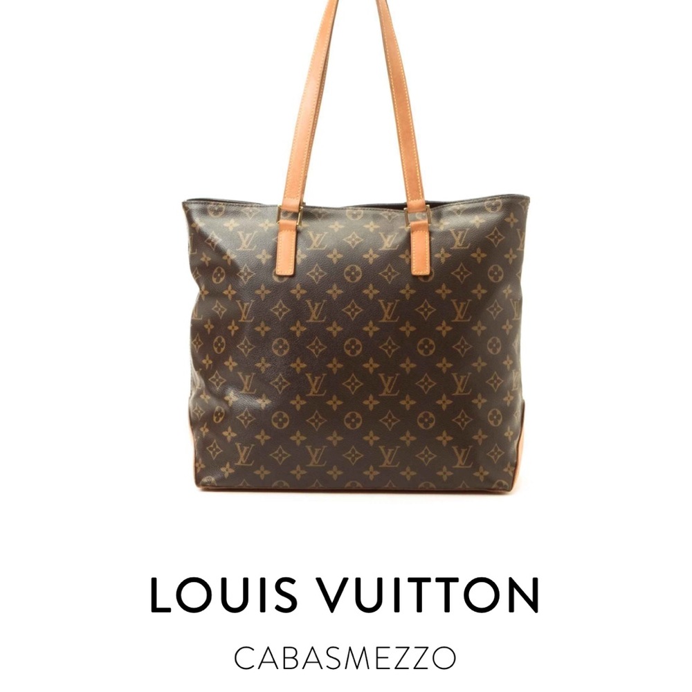 AUTHENTIC LOUIS VUITTON CABASMEZZO TOTE